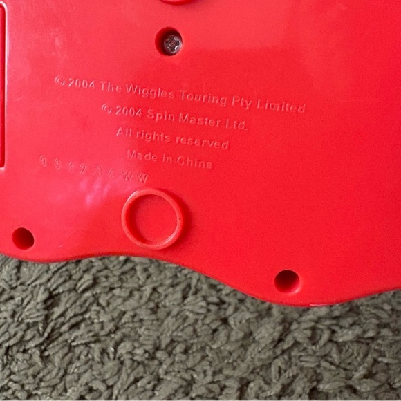 Vintage The Wiggles Musical Piano Toy Red Characters - Picture 5 of 5